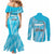Honduras Independence Day Couples Matching Mermaid Dress and Long Sleeve Button Shirt Since 1821 September 15 - Wonder Print Shop