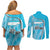 Honduras Independence Day Couples Matching Off Shoulder Short Dress and Long Sleeve Button Shirt Since 1821 September 15 - Wonder Print Shop