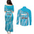Honduras Independence Day Couples Matching Puletasi and Long Sleeve Button Shirt Since 1821 September 15 - Wonder Print Shop