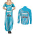 Honduras Independence Day Couples Matching Summer Maxi Dress and Long Sleeve Button Shirt Since 1821 September 15 - Wonder Print Shop