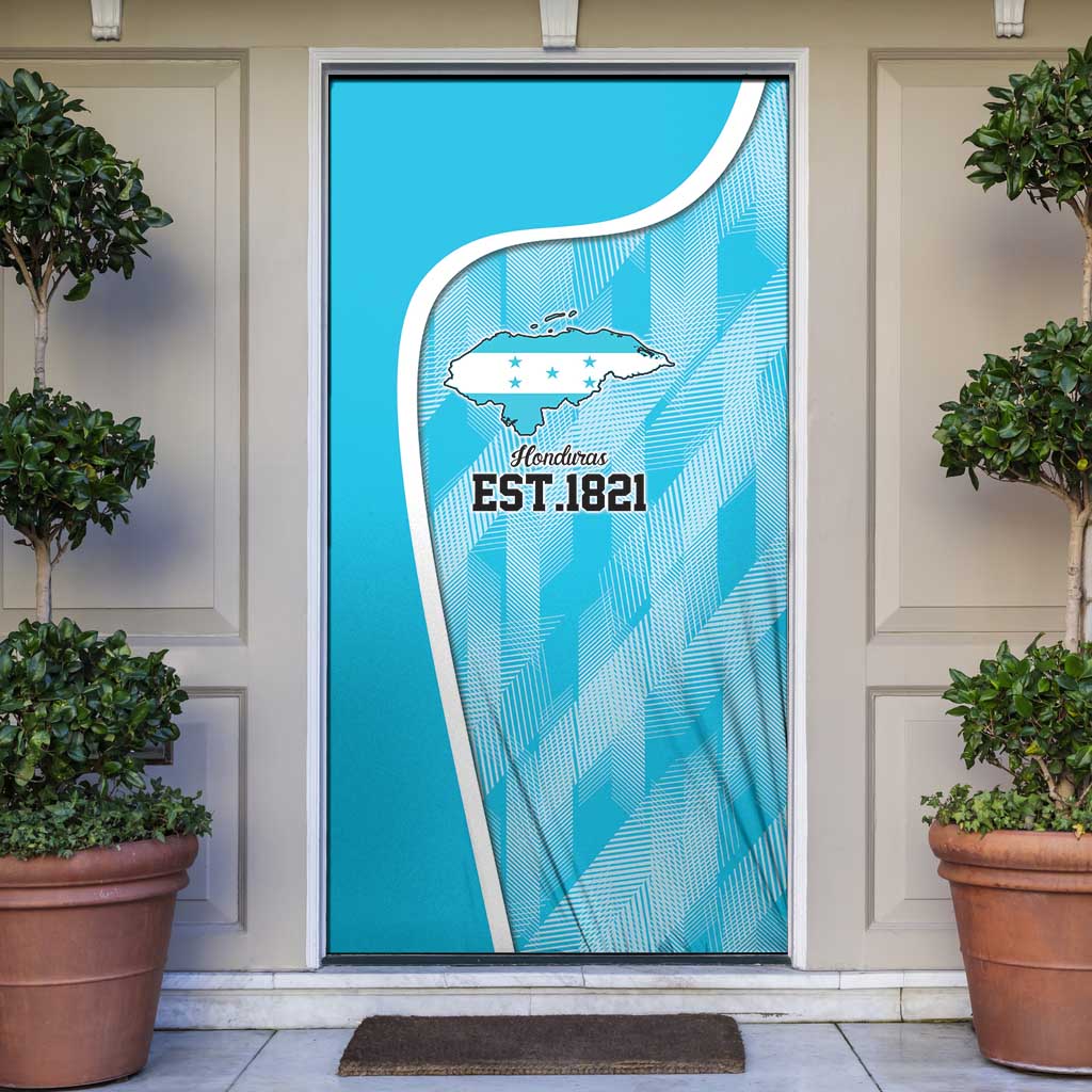 Honduras Independence Day Door Cover Since 1821 September 15 - Wonder Print Shop