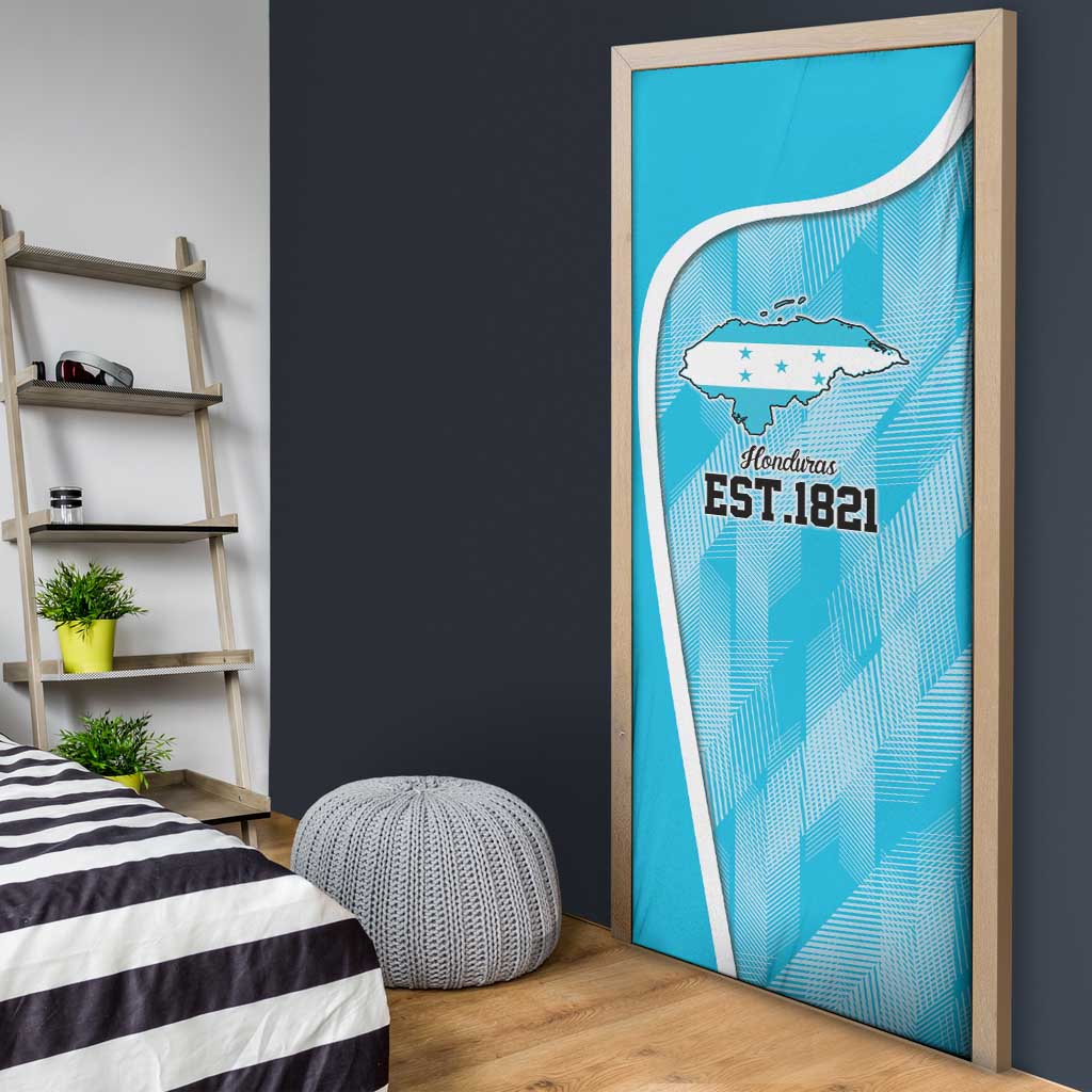 Honduras Independence Day Door Cover Since 1821 September 15 - Wonder Print Shop
