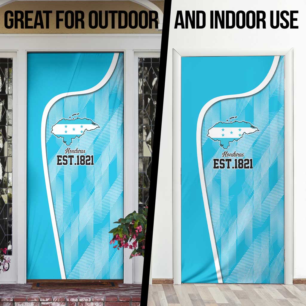 Honduras Independence Day Door Cover Since 1821 September 15 - Wonder Print Shop