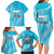 Honduras Independence Day Family Matching Long Sleeve Bodycon Dress and Hawaiian Shirt Since 1821 September 15 - Wonder Print Shop