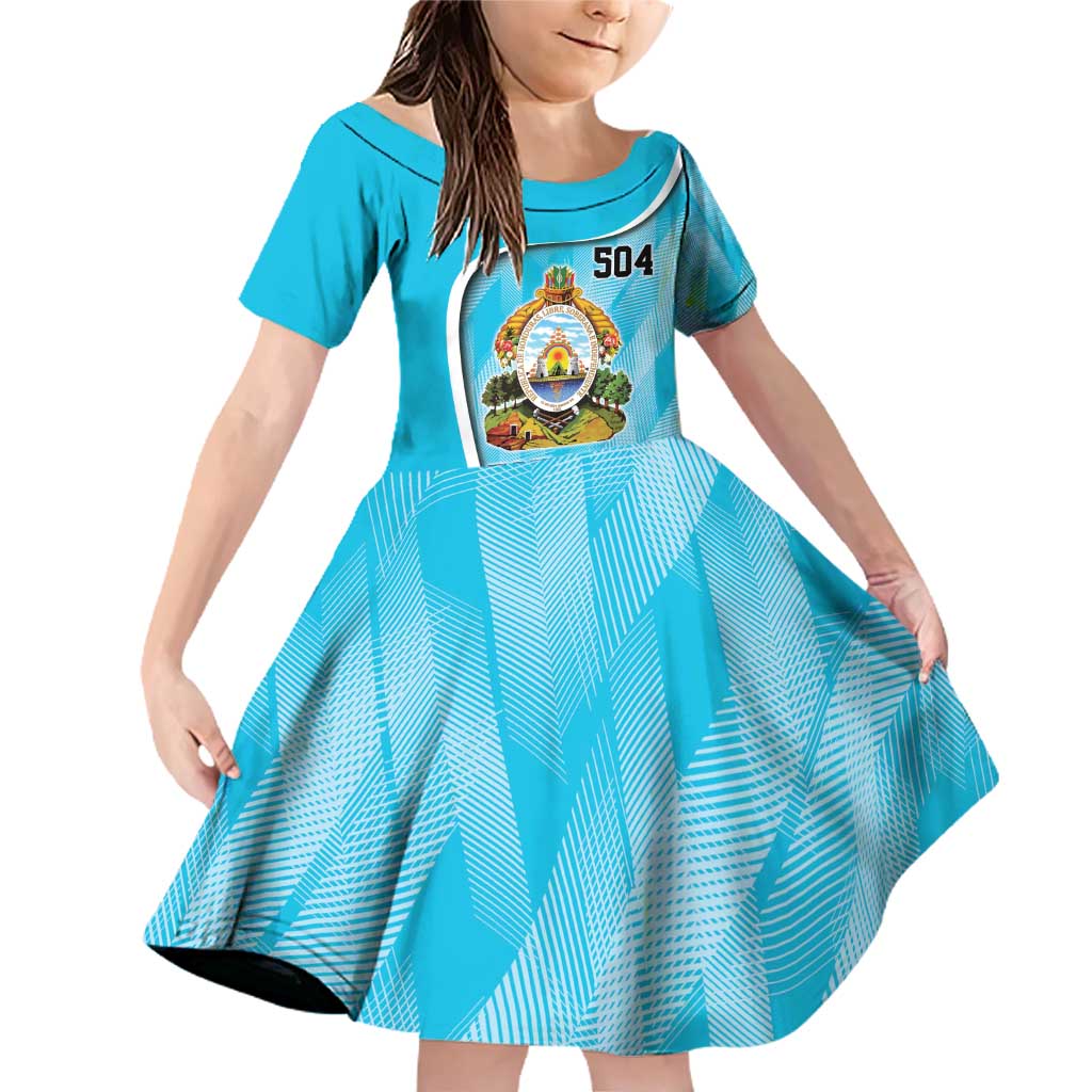Honduras Independence Day Family Matching Off Shoulder Short Dress and Hawaiian Shirt Since 1821 September 15 - Wonder Print Shop