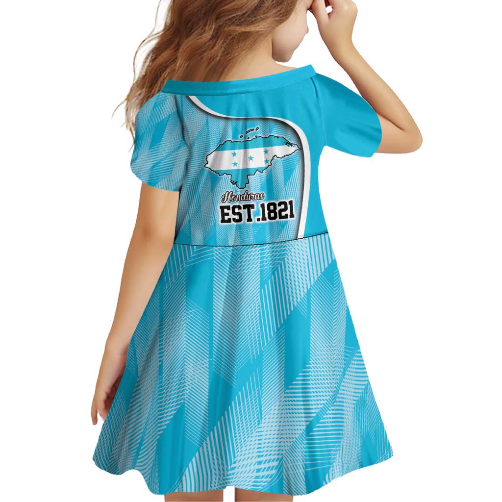 Honduras Independence Day Family Matching Off Shoulder Short Dress and Hawaiian Shirt Since 1821 September 15 - Wonder Print Shop