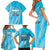 Honduras Independence Day Family Matching Short Sleeve Bodycon Dress and Hawaiian Shirt Since 1821 September 15 - Wonder Print Shop