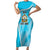 Honduras Independence Day Family Matching Short Sleeve Bodycon Dress and Hawaiian Shirt Since 1821 September 15 - Wonder Print Shop