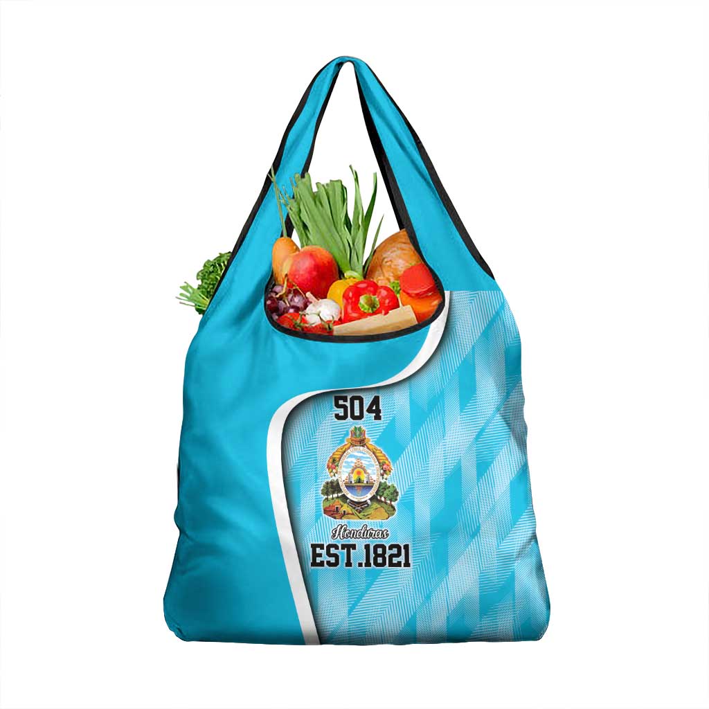 Honduras Independence Day Grocery Bag Since 1821 September 15 - Wonder Print Shop