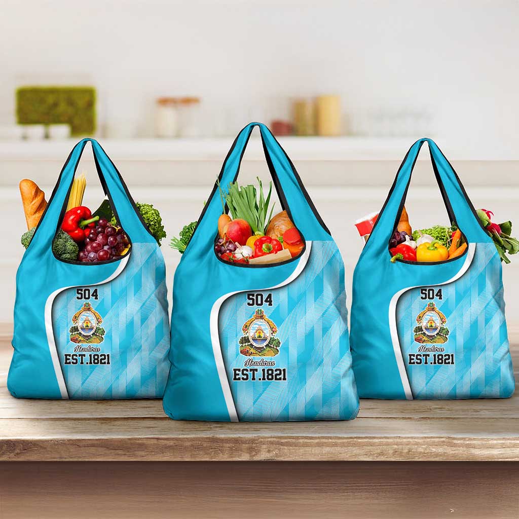 Honduras Independence Day Grocery Bag Since 1821 September 15 - Wonder Print Shop
