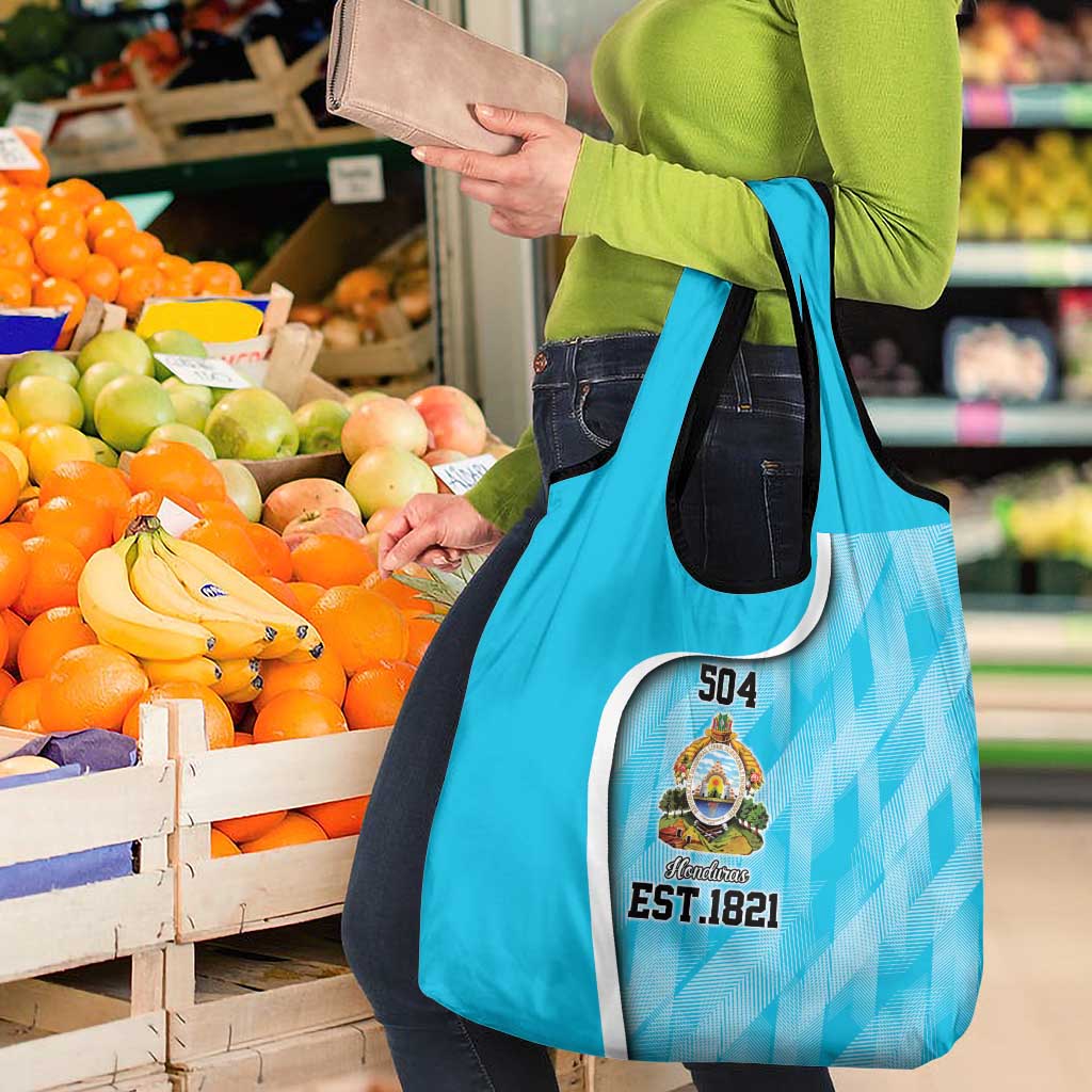 Honduras Independence Day Grocery Bag Since 1821 September 15 - Wonder Print Shop