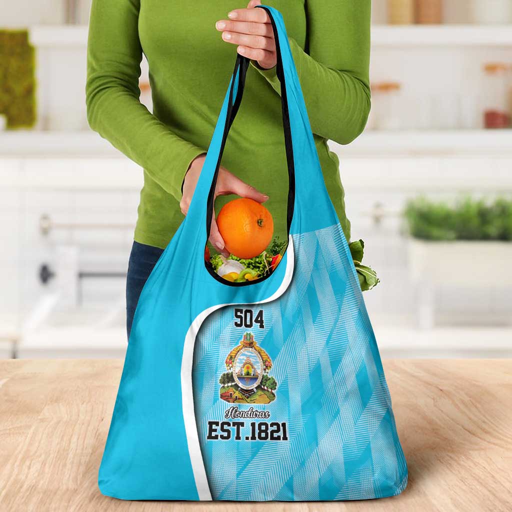 Honduras Independence Day Grocery Bag Since 1821 September 15 - Wonder Print Shop