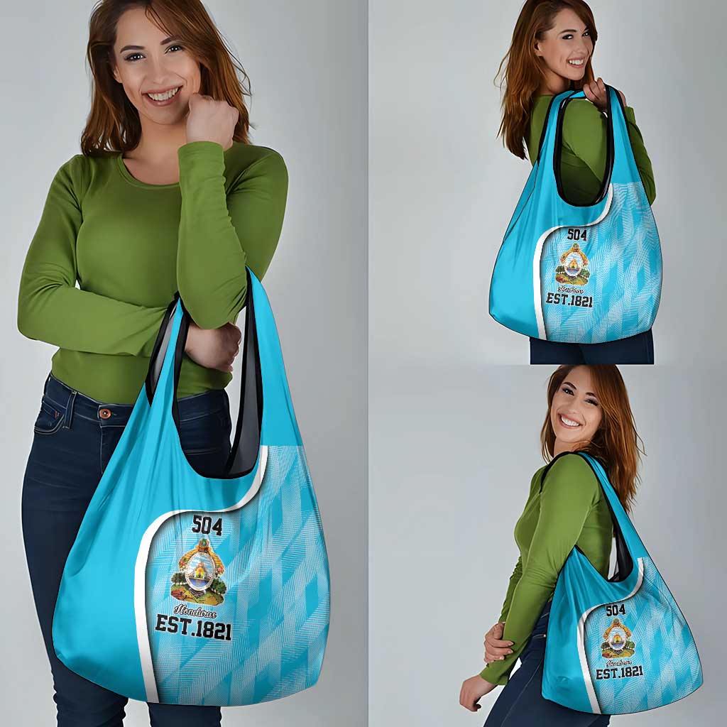 Honduras Independence Day Grocery Bag Since 1821 September 15 - Wonder Print Shop
