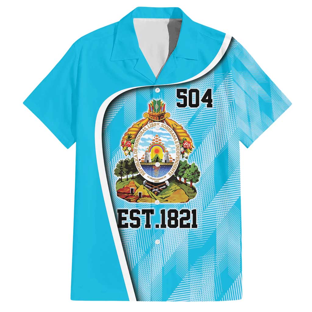 Honduras Independence Day Hawaiian Shirt Since 1821 September 15 - Wonder Print Shop