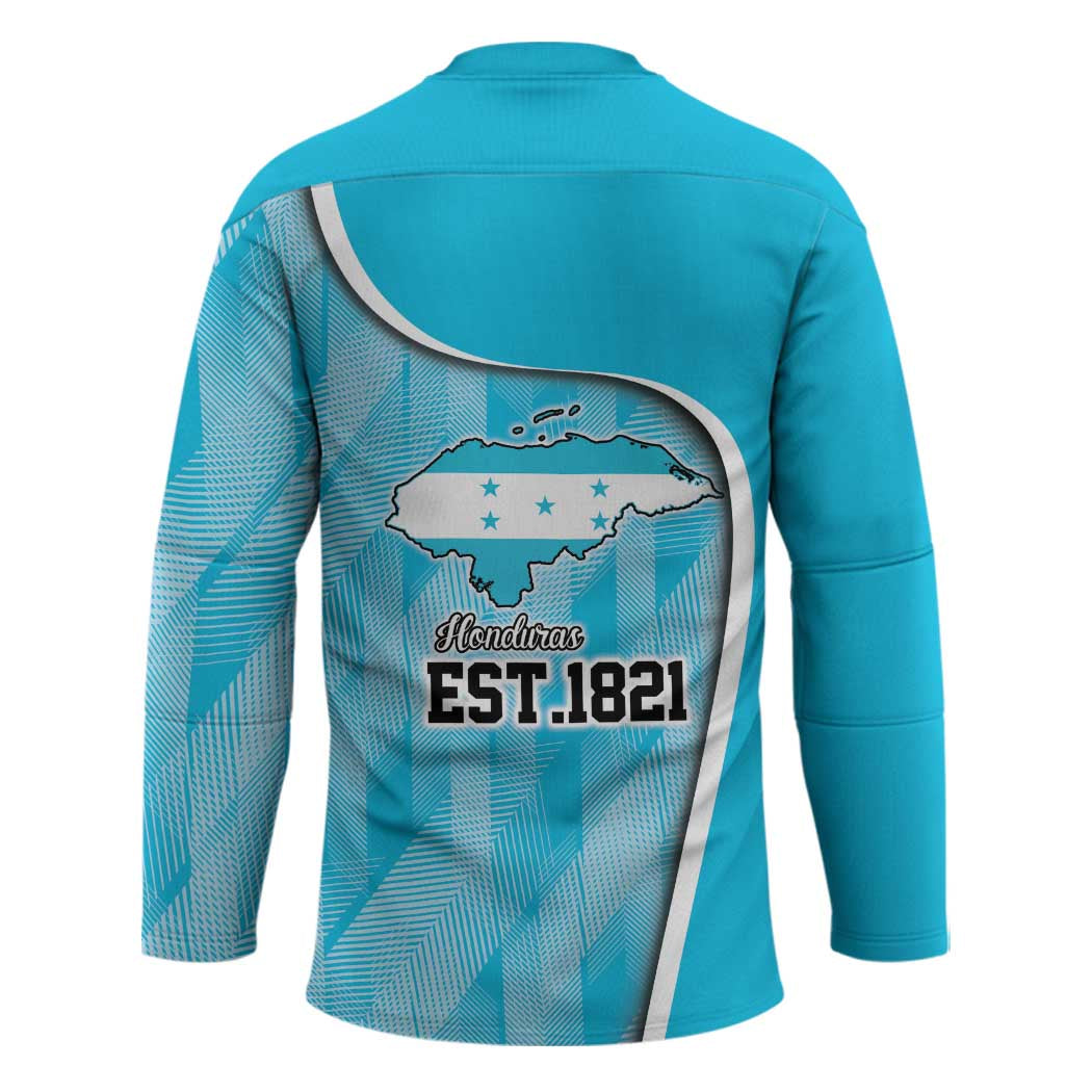 Honduras Independence Day Hockey Jersey Since 1821 September 15 - Wonder Print Shop
