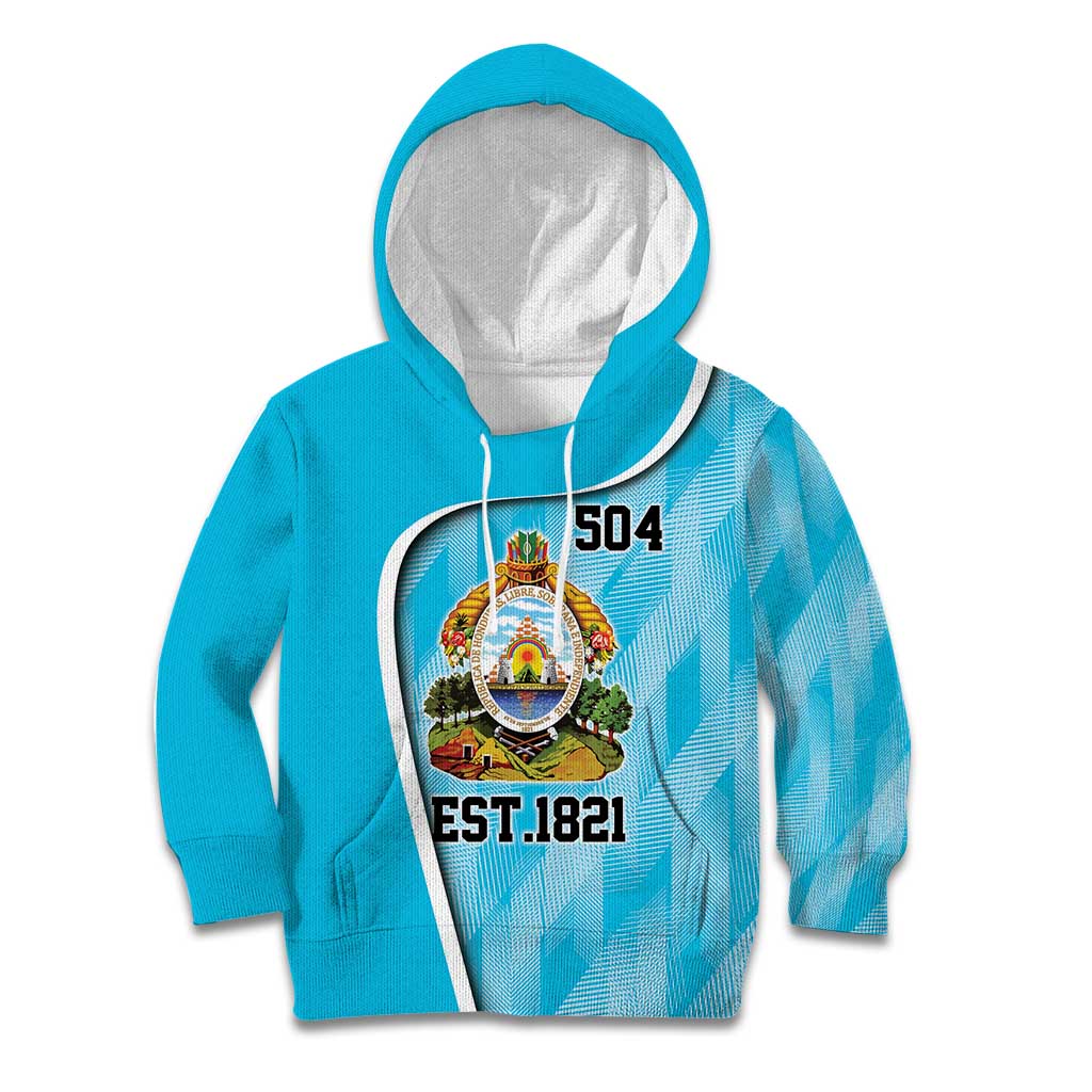Honduras Independence Day Kid Hoodie Since 1821 September 15 - Wonder Print Shop
