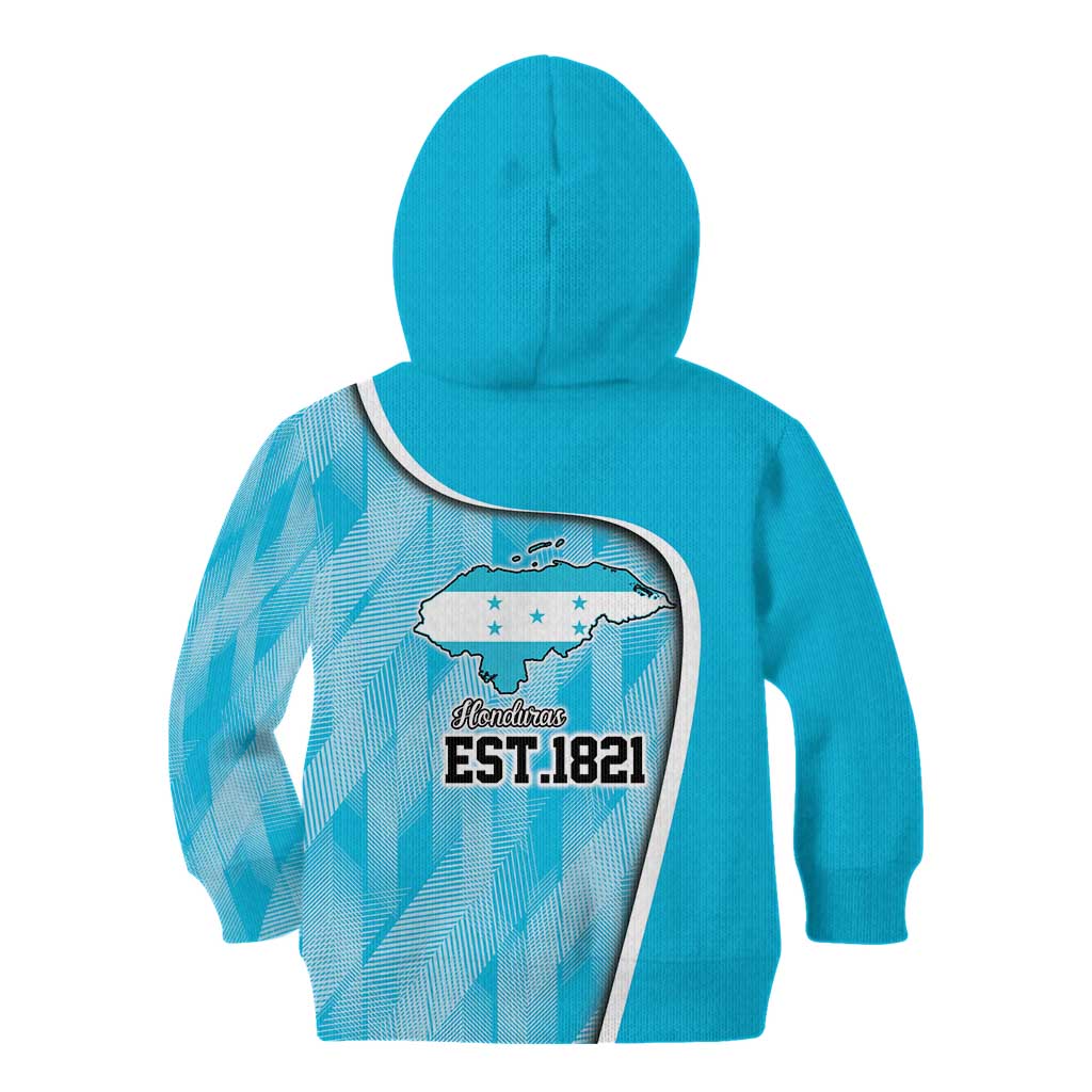 Honduras Independence Day Kid Hoodie Since 1821 September 15 - Wonder Print Shop