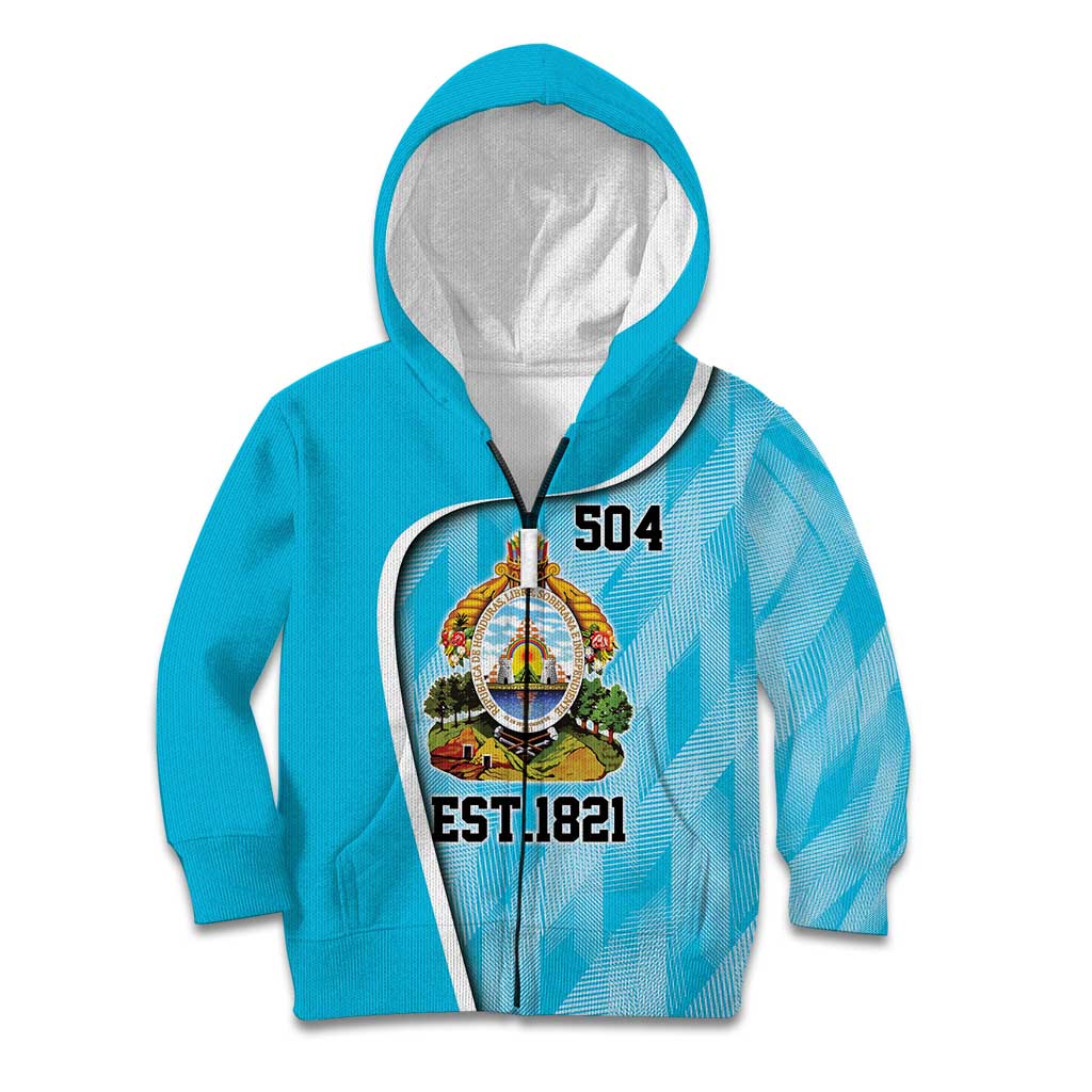 Honduras Independence Day Kid Hoodie Since 1821 September 15 - Wonder Print Shop