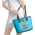 Honduras Independence Day Leather Tote Bag Since 1821 September 15 - Wonder Print Shop
