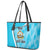 Honduras Independence Day Leather Tote Bag Since 1821 September 15 - Wonder Print Shop