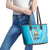 Honduras Independence Day Leather Tote Bag Since 1821 September 15 - Wonder Print Shop