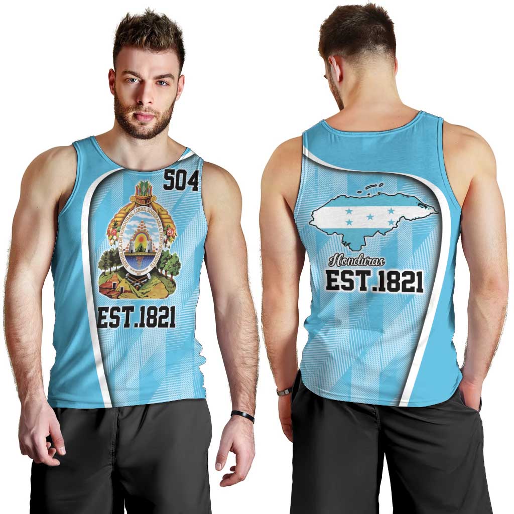 Honduras Independence Day Men Tank Top Since 1821 September 15 - Wonder Print Shop