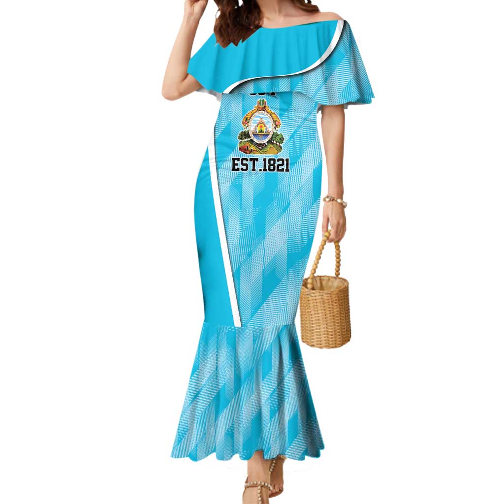 Honduras Independence Day Mermaid Dress Since 1821 September 15 - Wonder Print Shop