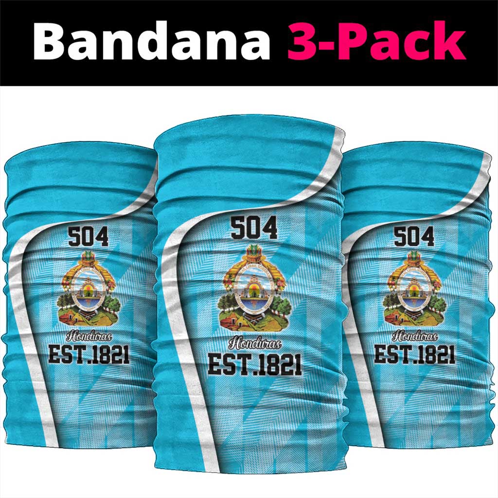 Honduras Independence Day Neck Gaiter Since 1821 September 15 - Wonder Print Shop