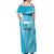 Honduras Independence Day Off Shoulder Maxi Dress Since 1821 September 15 - Wonder Print Shop