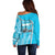 Honduras Independence Day Off Shoulder Sweater Since 1821 September 15 - Wonder Print Shop