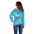 Honduras Independence Day Off Shoulder Sweater Since 1821 September 15 - Wonder Print Shop