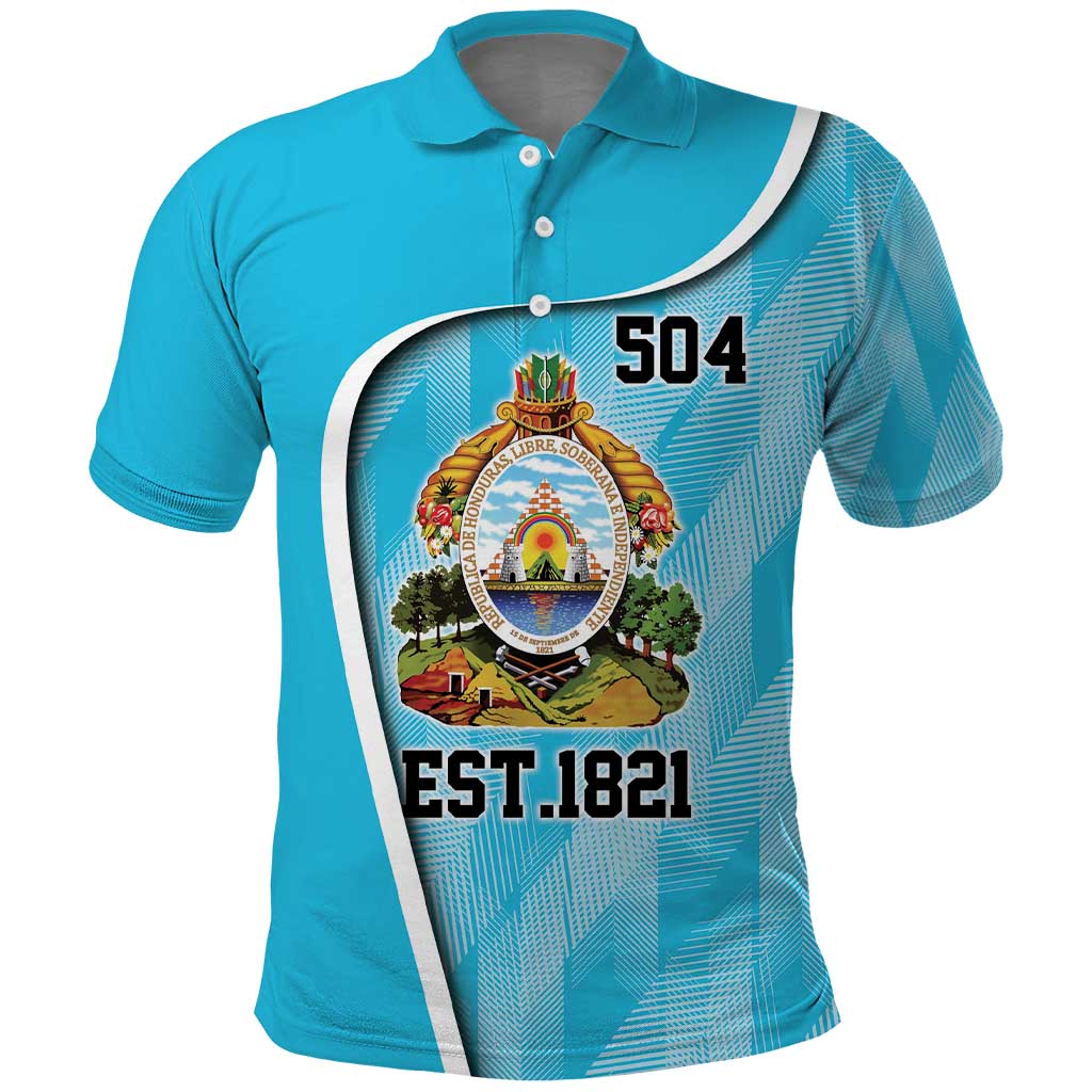 Honduras Independence Day Polo Shirt Since 1821 September 15 - Wonder Print Shop