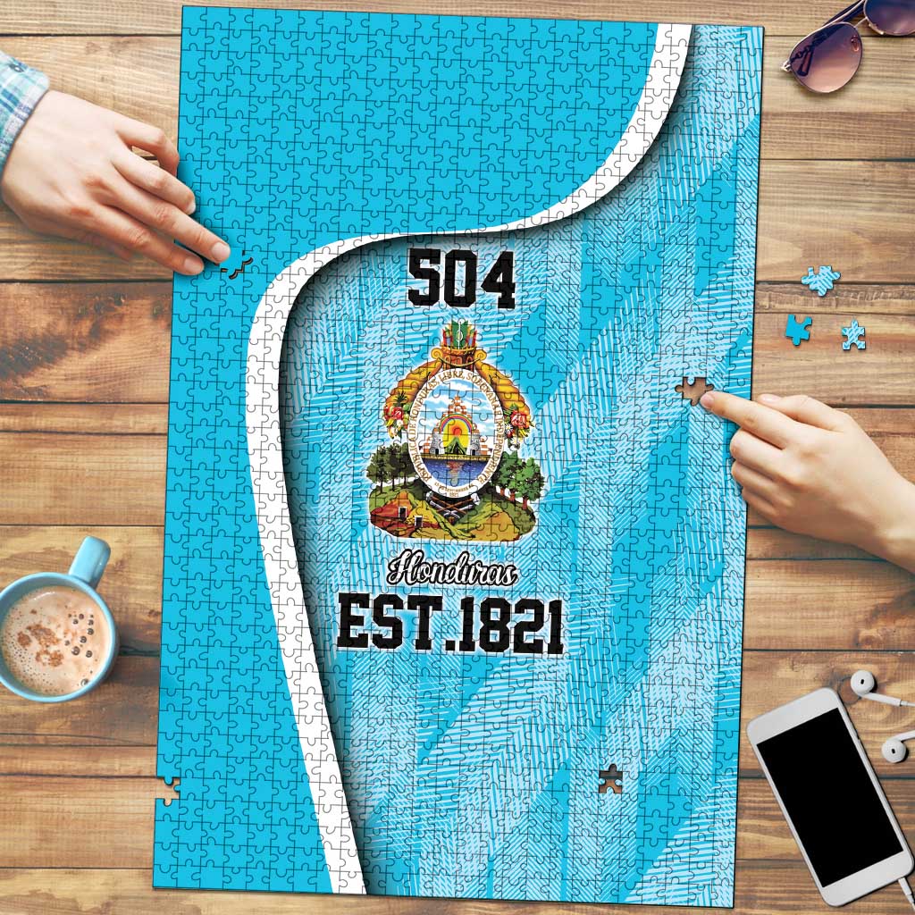 Honduras Independence Day Puzzle Since 1821 September 15 - Wonder Print Shop