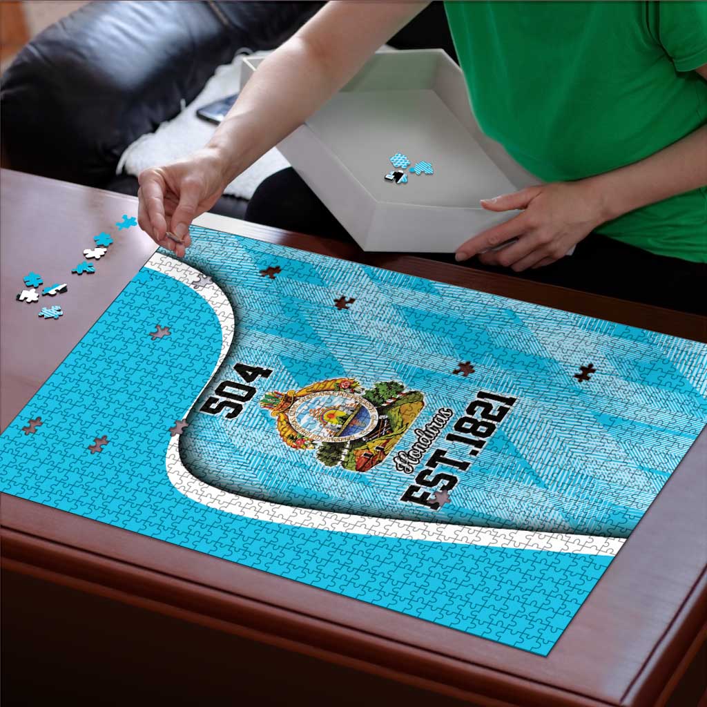 Honduras Independence Day Puzzle Since 1821 September 15 - Wonder Print Shop