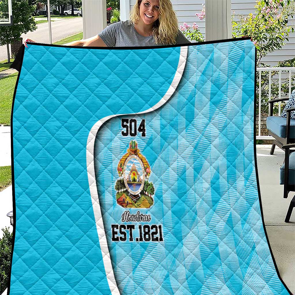 Honduras Independence Day Quilt Since 1821 September 15 - Wonder Print Shop