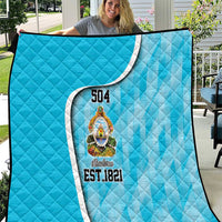 Honduras Independence Day Quilt Since 1821 September 15 - Wonder Print Shop