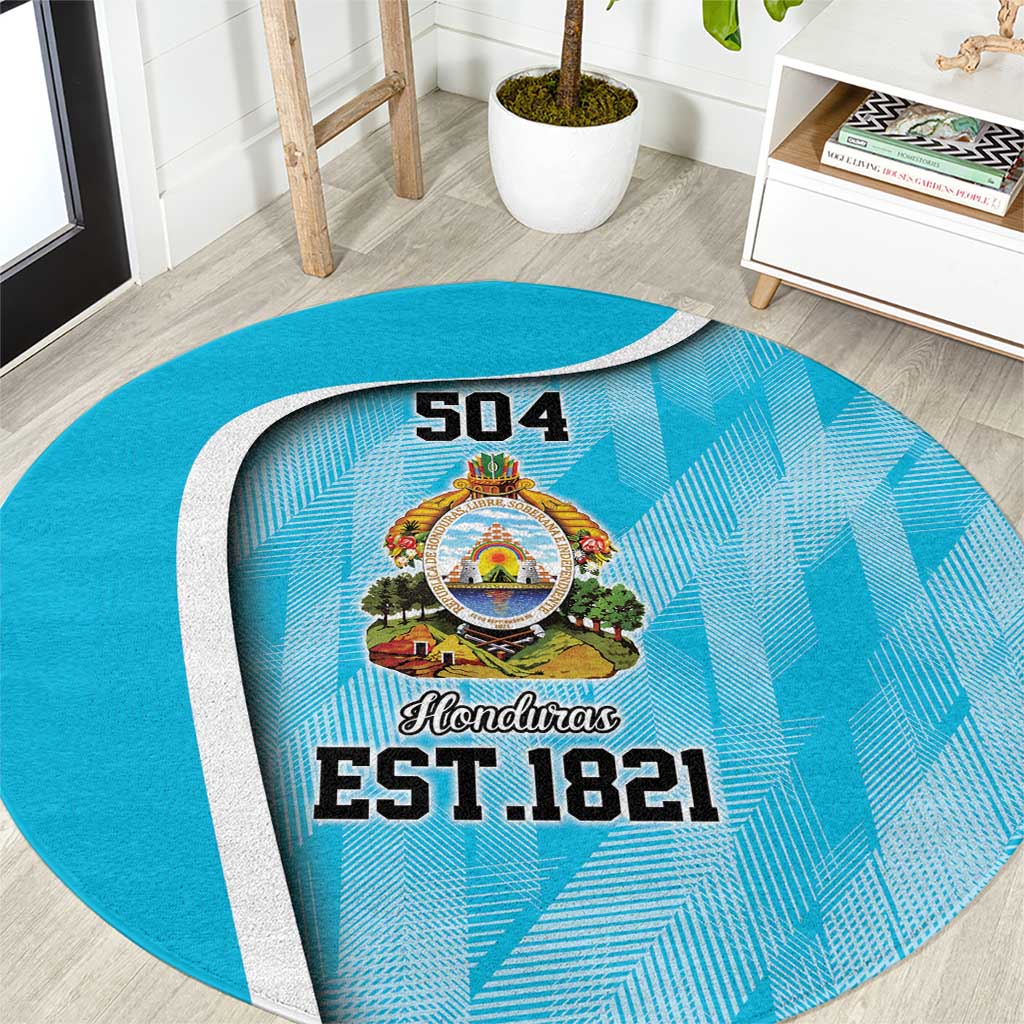 Honduras Independence Day Round Carpet Since 1821 September 15 - Wonder Print Shop