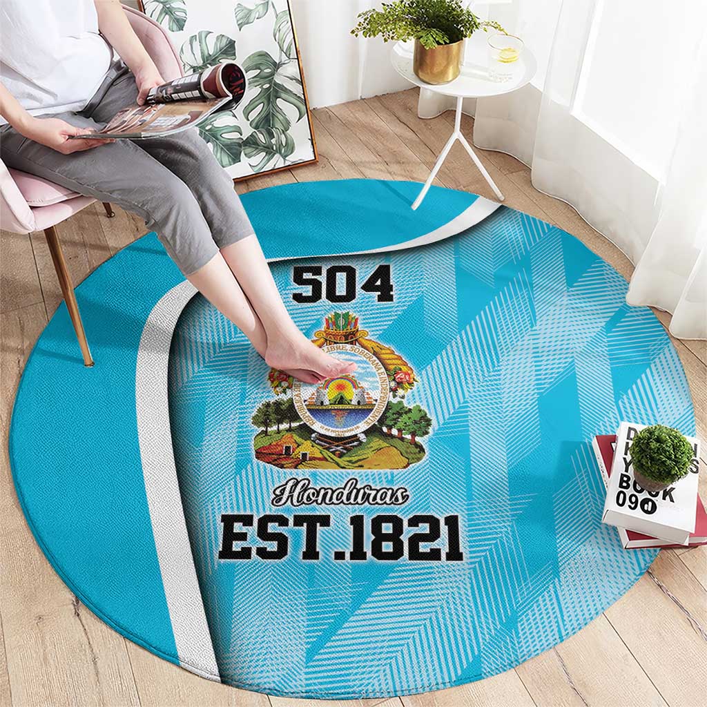 Honduras Independence Day Round Carpet Since 1821 September 15 - Wonder Print Shop