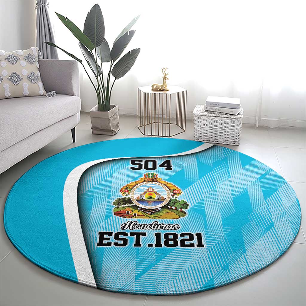 Honduras Independence Day Round Carpet Since 1821 September 15 - Wonder Print Shop