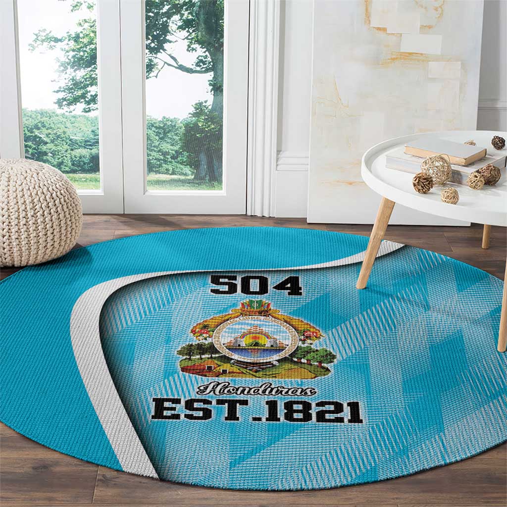 Honduras Independence Day Round Carpet Since 1821 September 15 - Wonder Print Shop