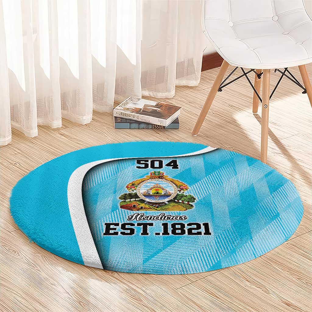 Honduras Independence Day Round Carpet Since 1821 September 15 - Wonder Print Shop