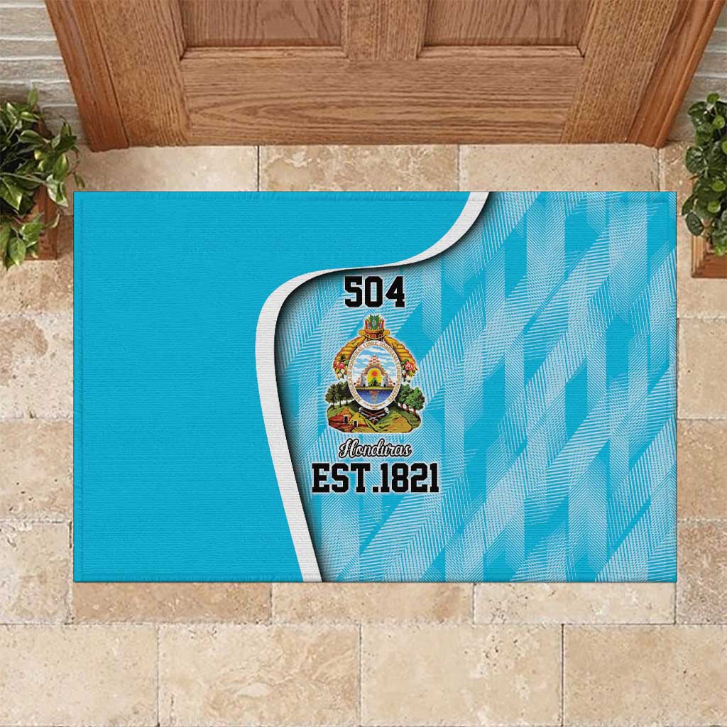 Honduras Independence Day Rubber Doormat Since 1821 September 15 - Wonder Print Shop