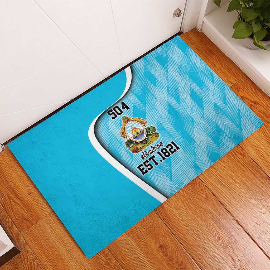 Honduras Independence Day Rubber Doormat Since 1821 September 15 - Wonder Print Shop