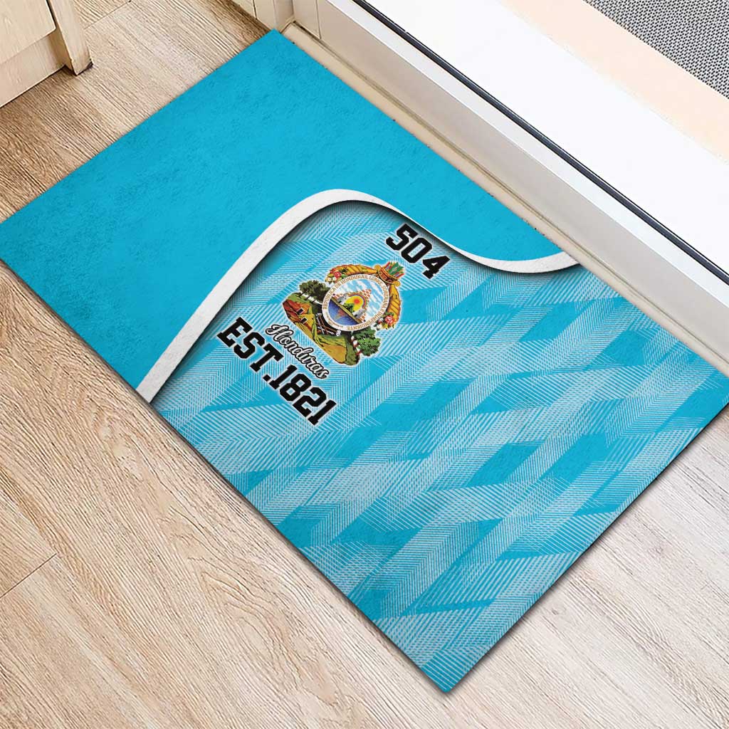 Honduras Independence Day Rubber Doormat Since 1821 September 15 - Wonder Print Shop