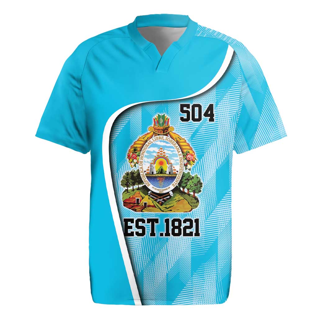 Honduras Independence Day Rugby Jersey Since 1821 September 15 - Wonder Print Shop