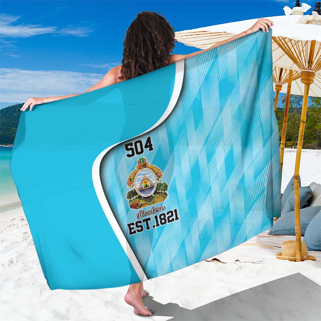 Honduras Independence Day Sarong Since 1821 September 15 - Wonder Print Shop