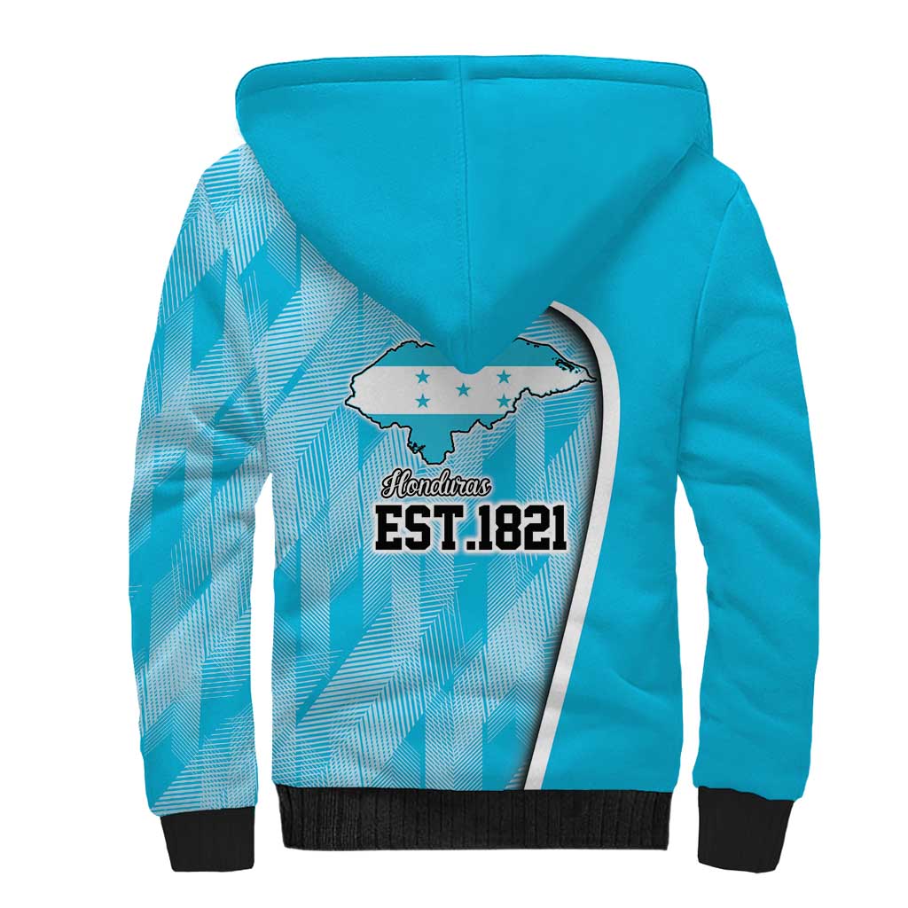 Honduras Independence Day Sherpa Hoodie Since 1821 September 15 - Wonder Print Shop
