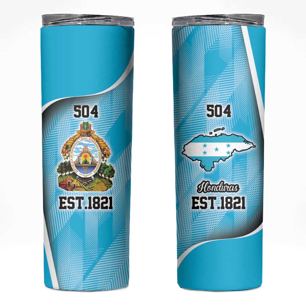 Honduras Independence Day Skinny Tumbler Since 1821 September 15 - Wonder Print Shop