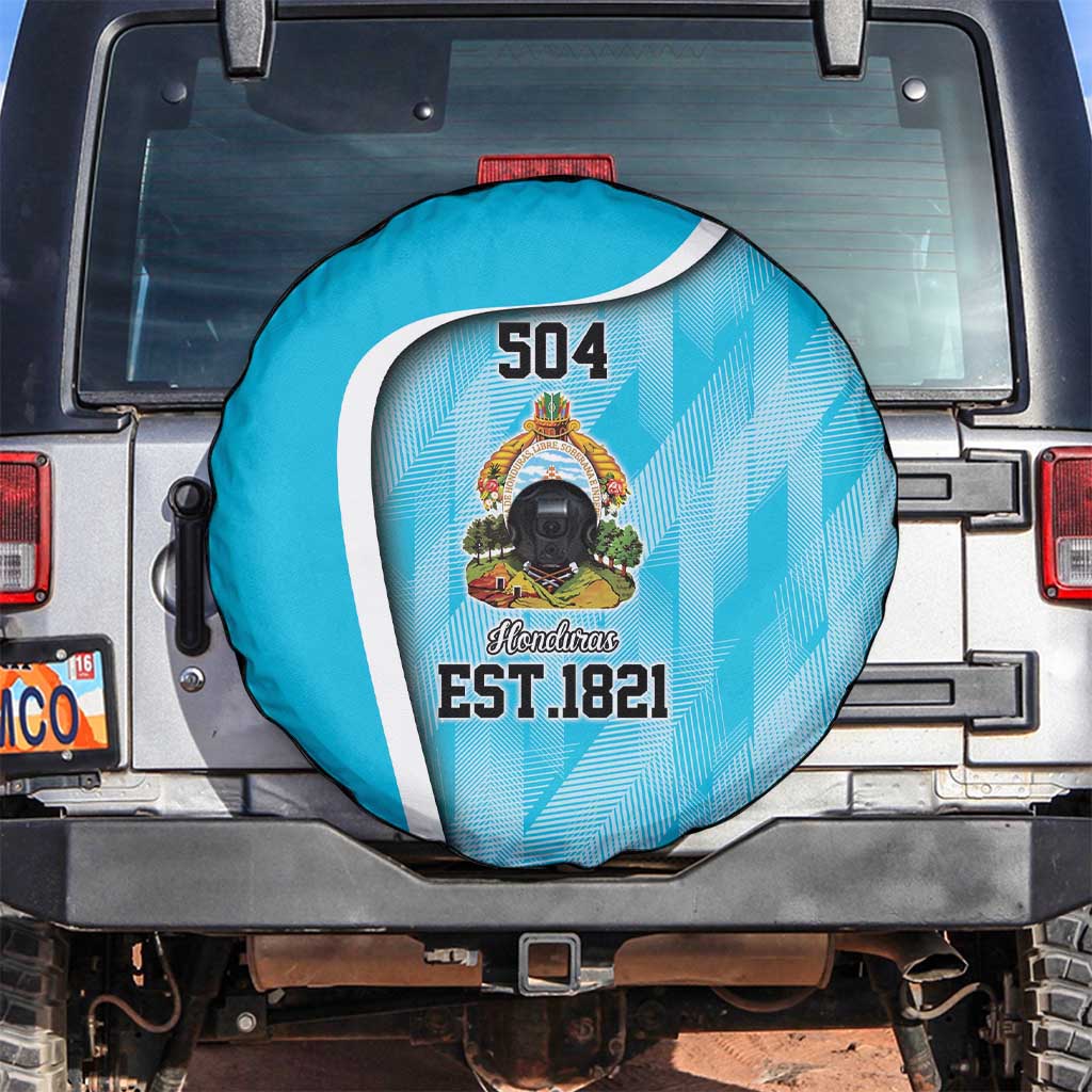 Honduras Independence Day Spare Tire Cover Since 1821 September 15 - Wonder Print Shop