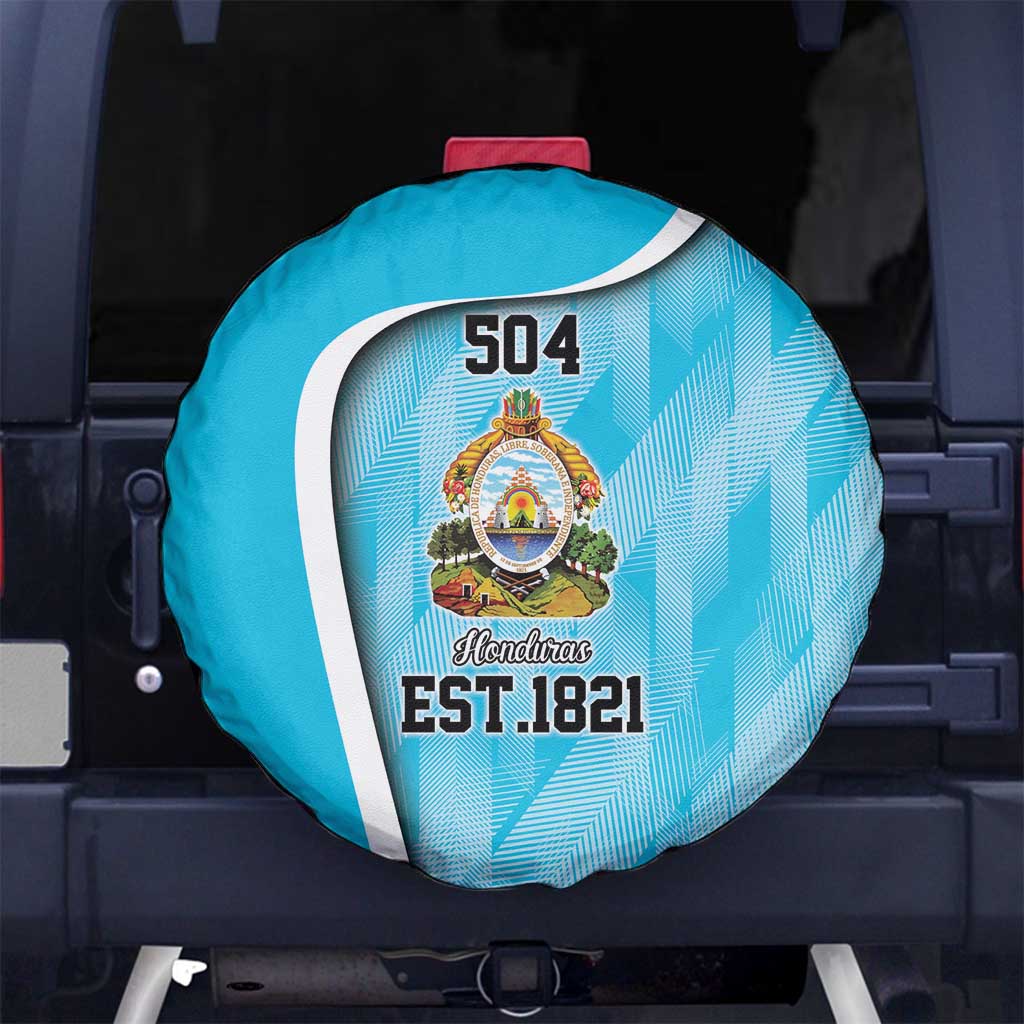 Honduras Independence Day Spare Tire Cover Since 1821 September 15 - Wonder Print Shop